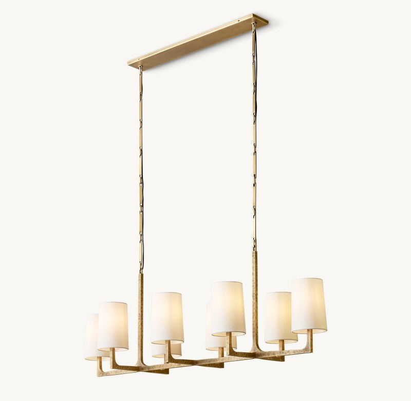 Wright Linear Chandelier 54"L 72"L-Fullstarlighting