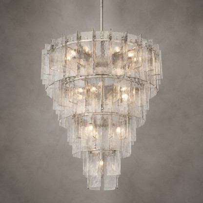 Yammy Multi-Layer Round Chandelier 47"-Fullstarlighting