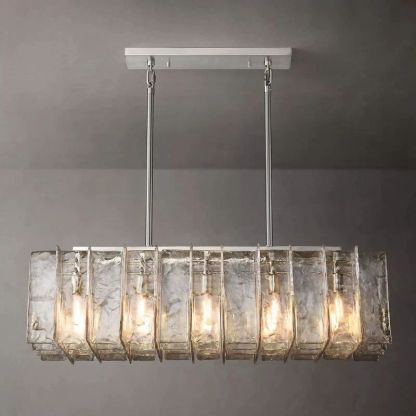 Yammy Rectangular Chandelier 49"-Fullstarlighting