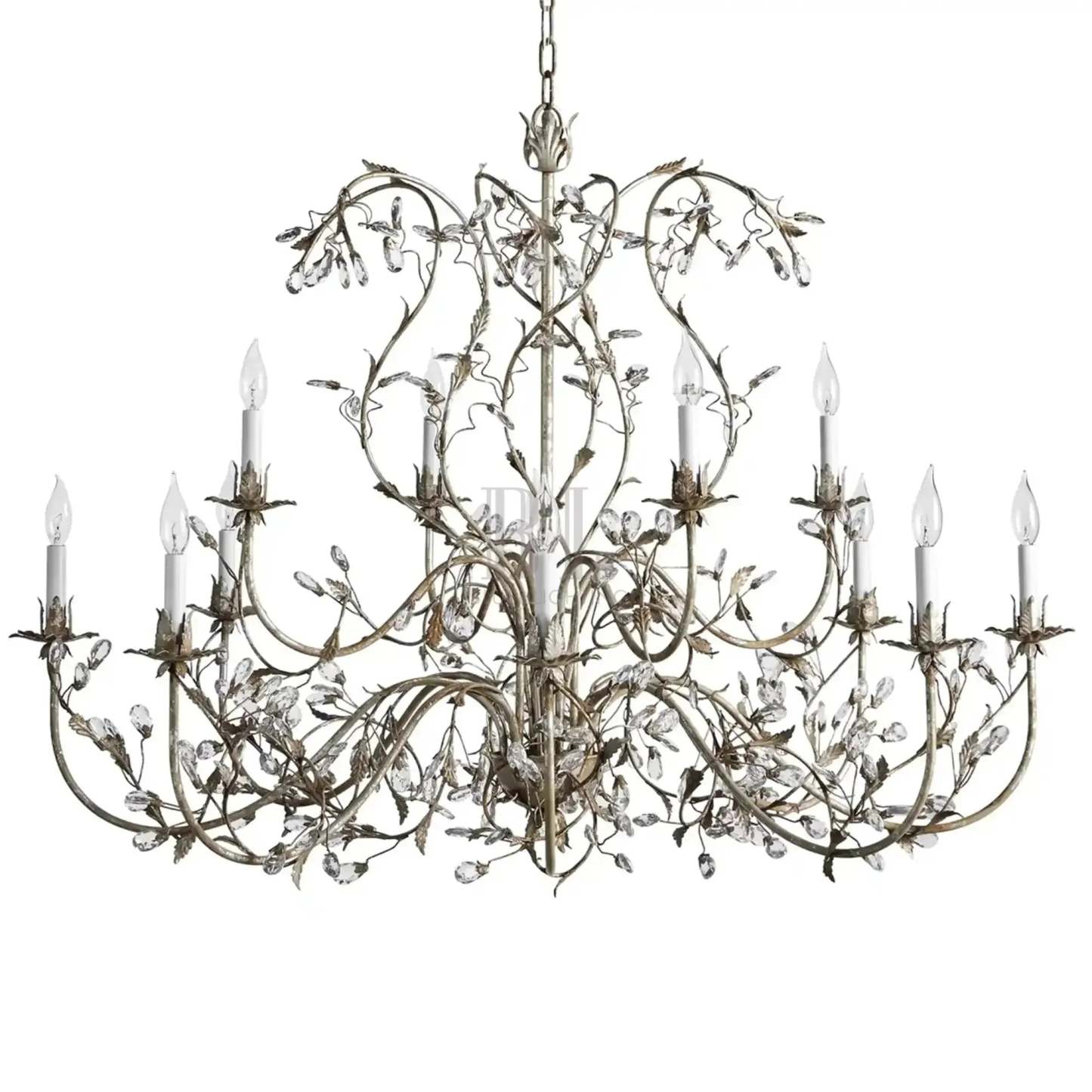 Gothic Claudette 12-Light Round Chandelier-Fullstarlighting