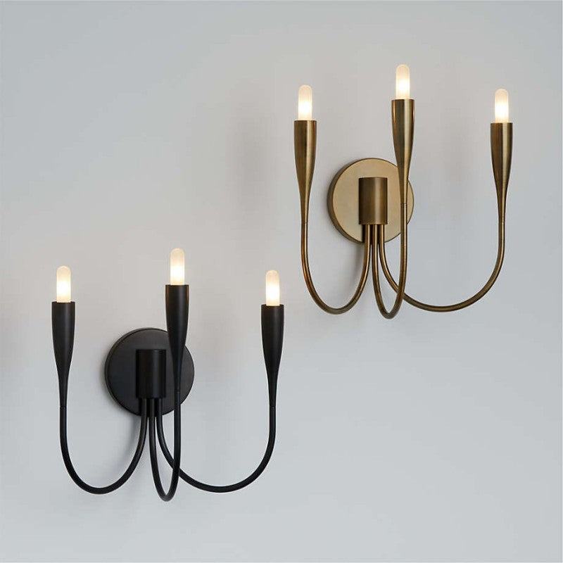 Iiona Candelabra Wall Sconce-Fullstarlighting