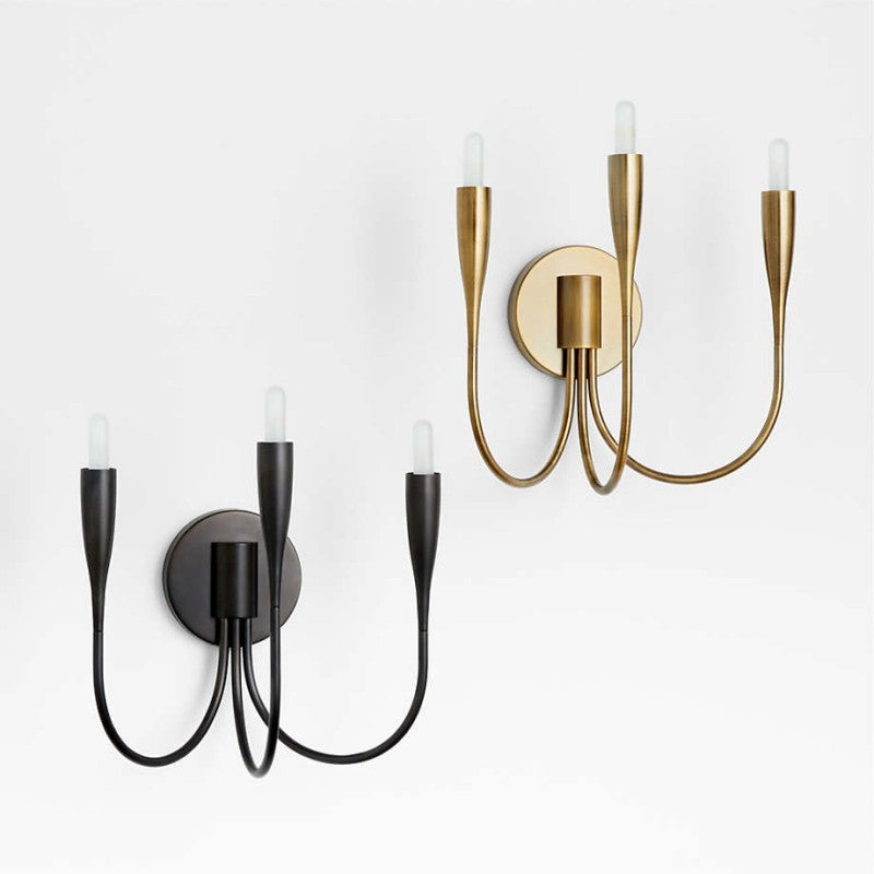 Iiona Candelabra Wall Sconce-Fullstarlighting