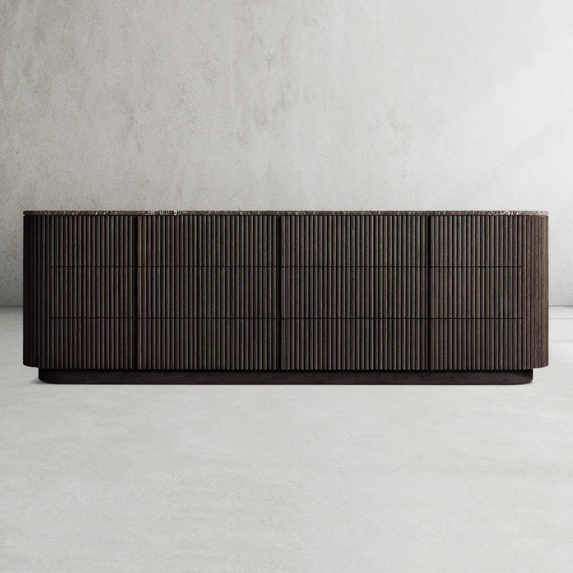 Mulholland Modern Stone 9-Drawer Dresser-Fullstarlighting