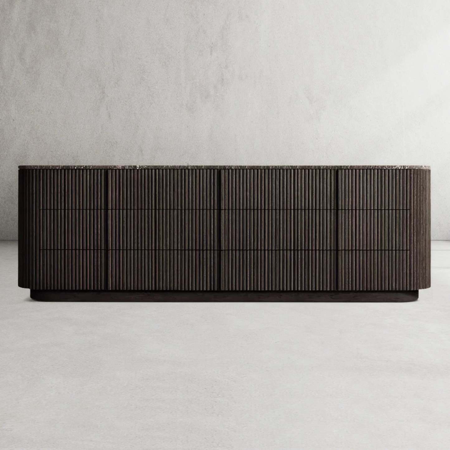 Mulholland Modern Stone 9-Drawer Dresser-Fullstarlighting