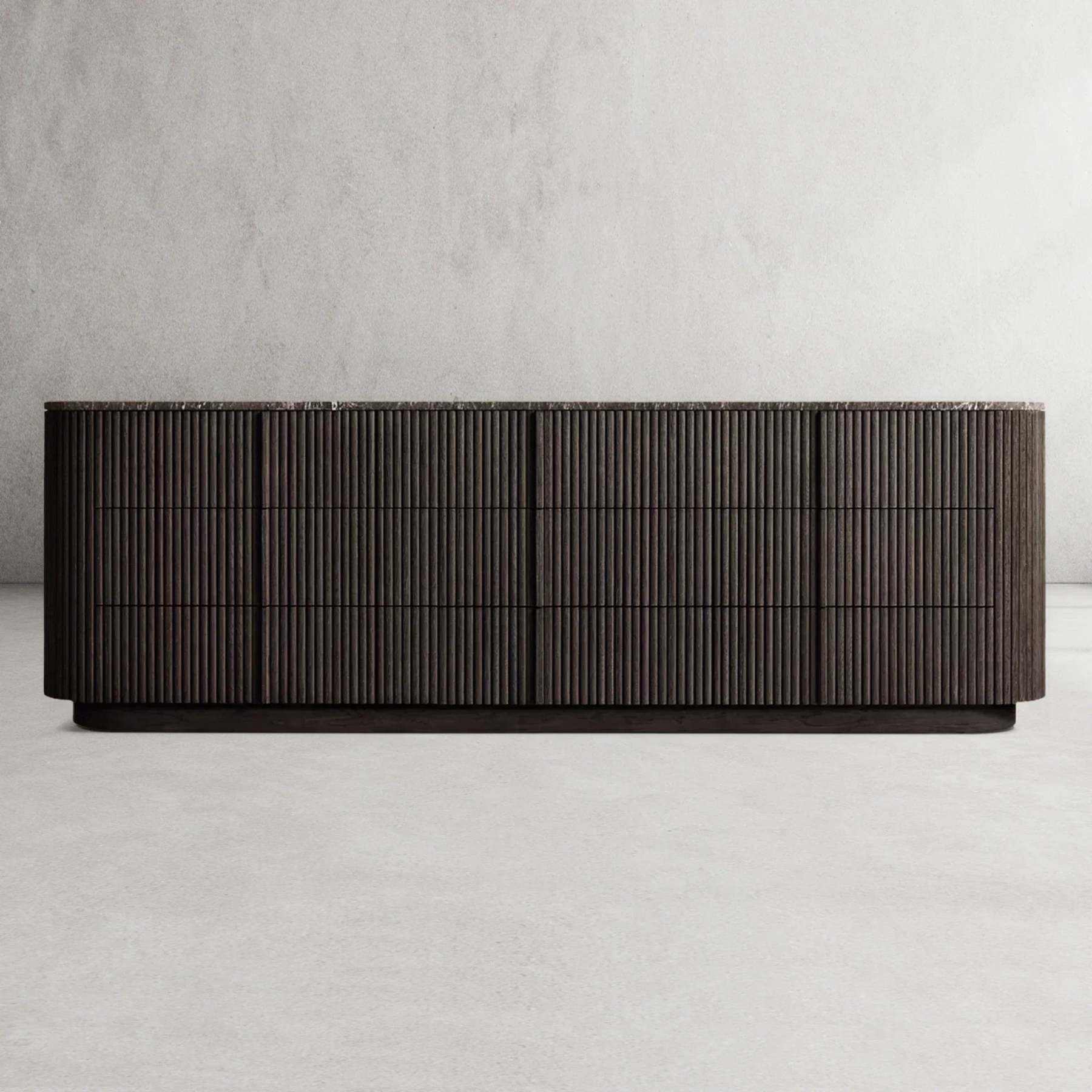Mulholland Modern Stone 9-Drawer Dresser-Fullstarlighting