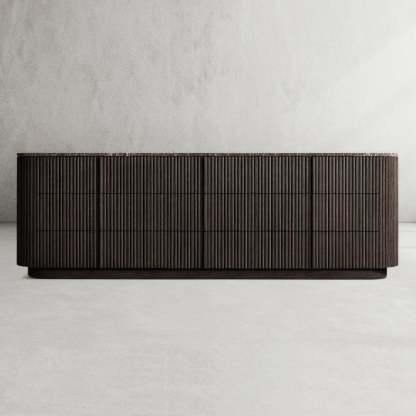 Mulholland Modern Stone 9-Drawer Dresser-Fullstarlighting