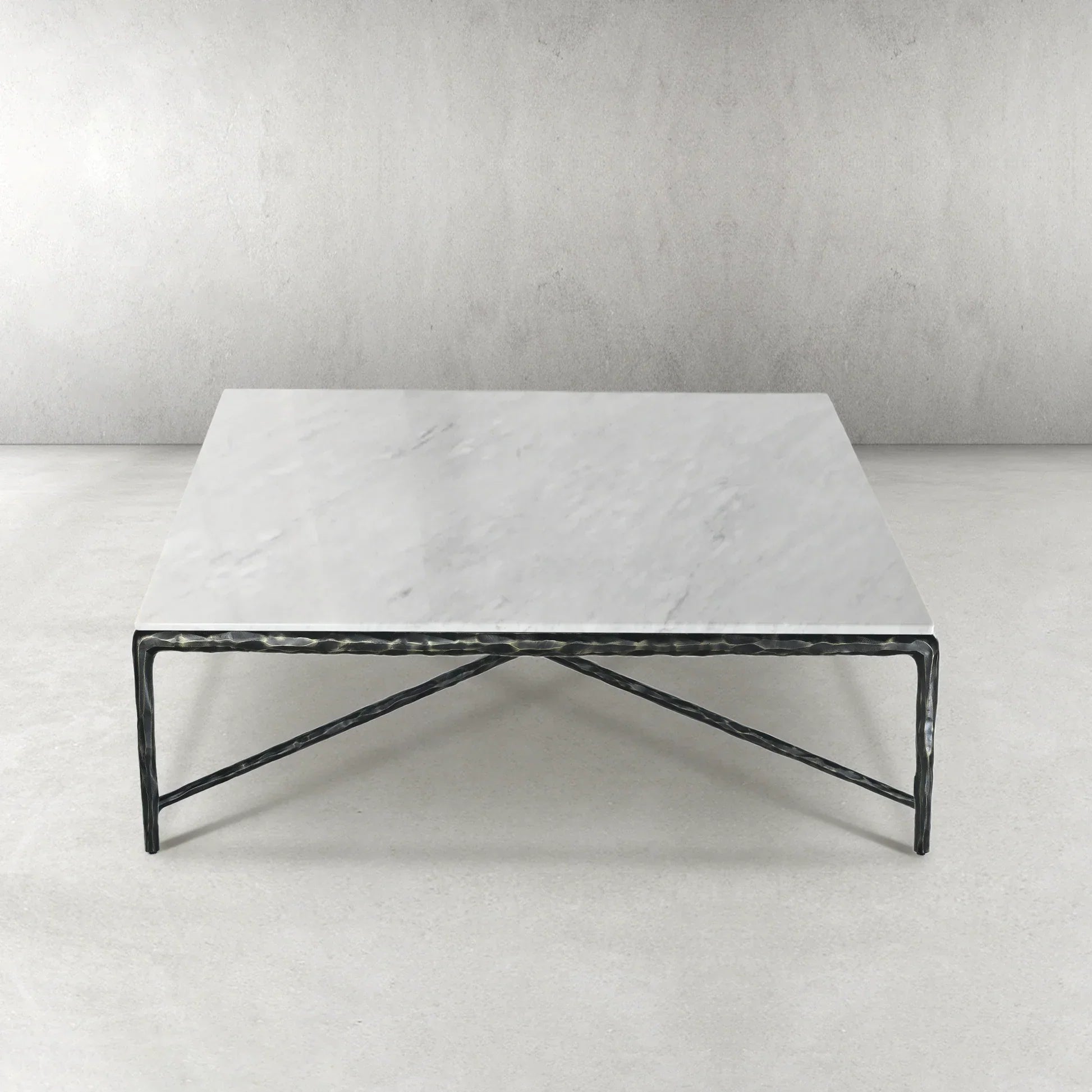 Thaddeus Marble Square Coffee Table 36" 48" 60"-Fullstarlighting