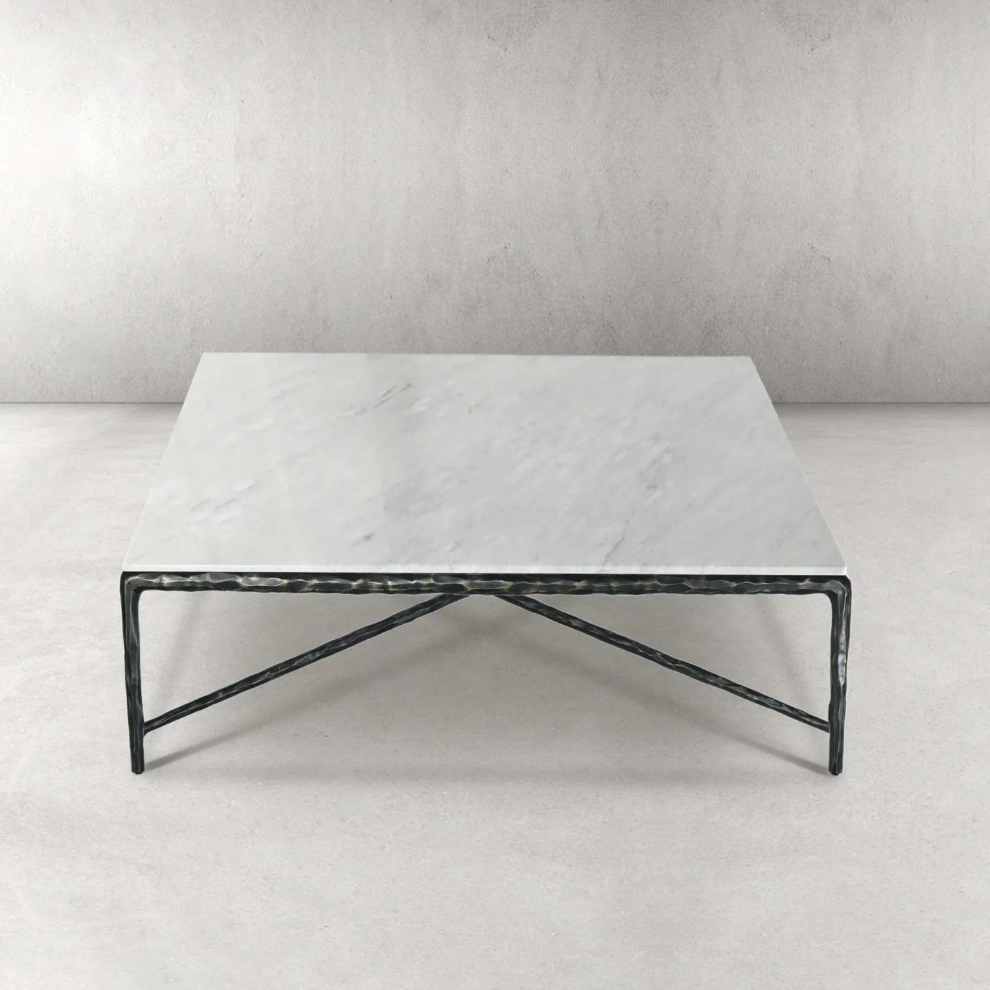 Thaddeus Marble Square Coffee Table 36" 48" 60"-Fullstarlighting