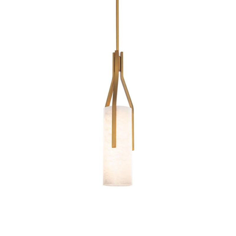 Alabaster Firenze 22in LED Pendant-Fullstarlighting