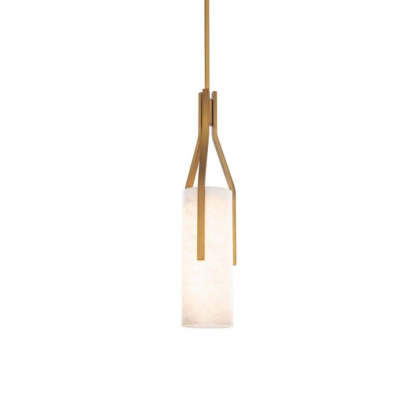 Alabaster Firenze 22in LED Pendant-Fullstarlighting