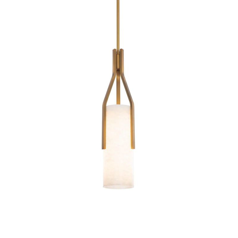 Alabaster Firenze 22in LED Pendant-Fullstarlighting