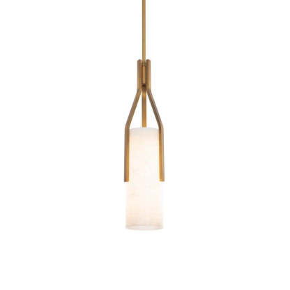 Alabaster Firenze 22in LED Pendant-Fullstarlighting