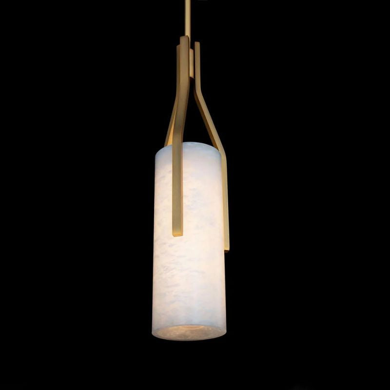 Alabaster Firenze 22in LED Pendant-Fullstarlighting