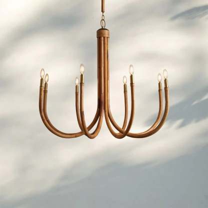 Ravda Round Chandelier-Fullstarlighting