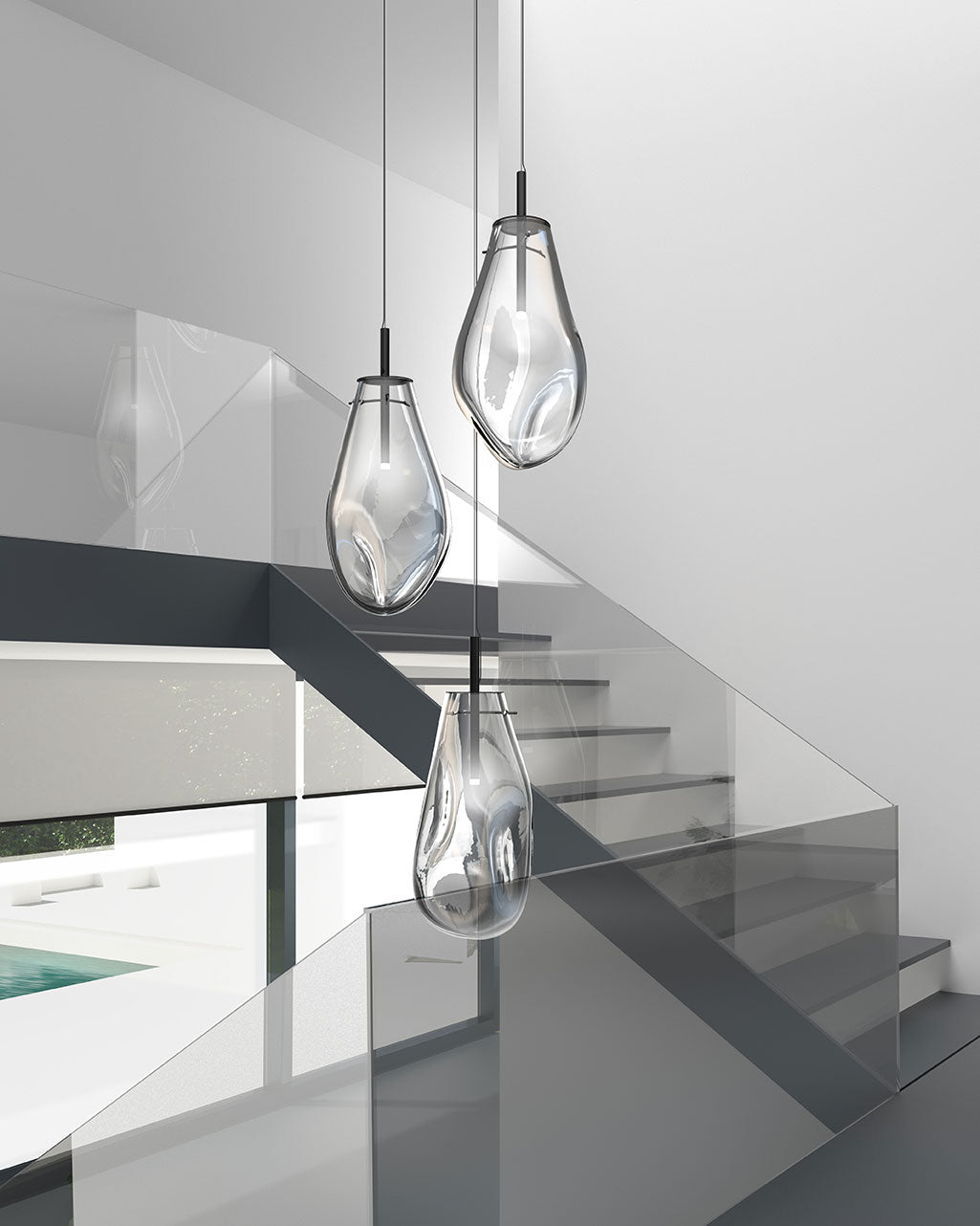 Modern Fashion Liquid Pendant-Fullstarlighting