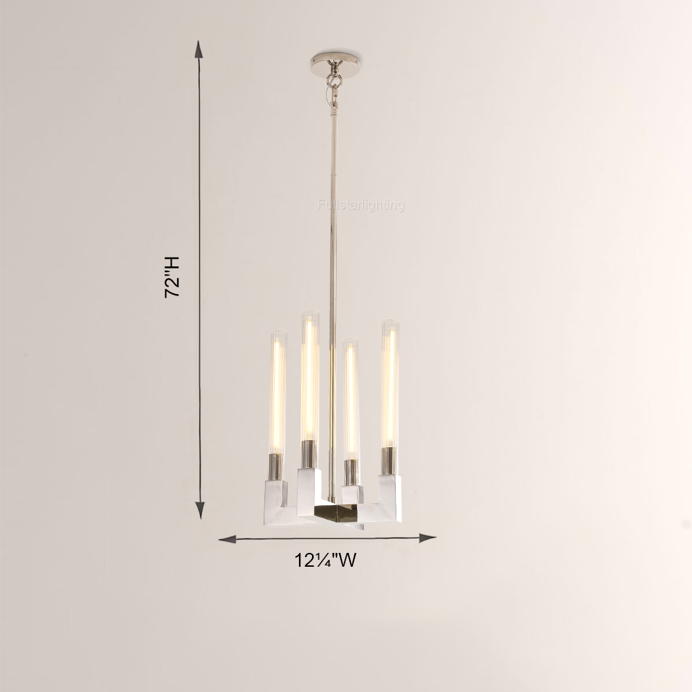Cannele Glass Pendant-Fullstarlighting