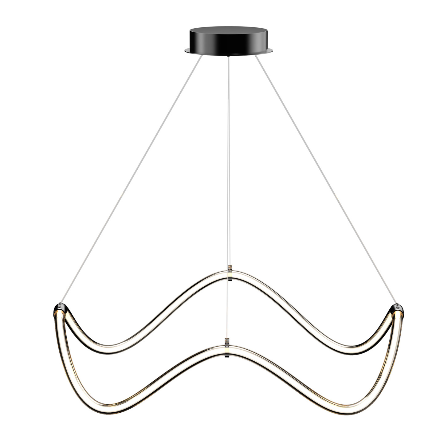 Orchid 42" Crown Design Pendant  