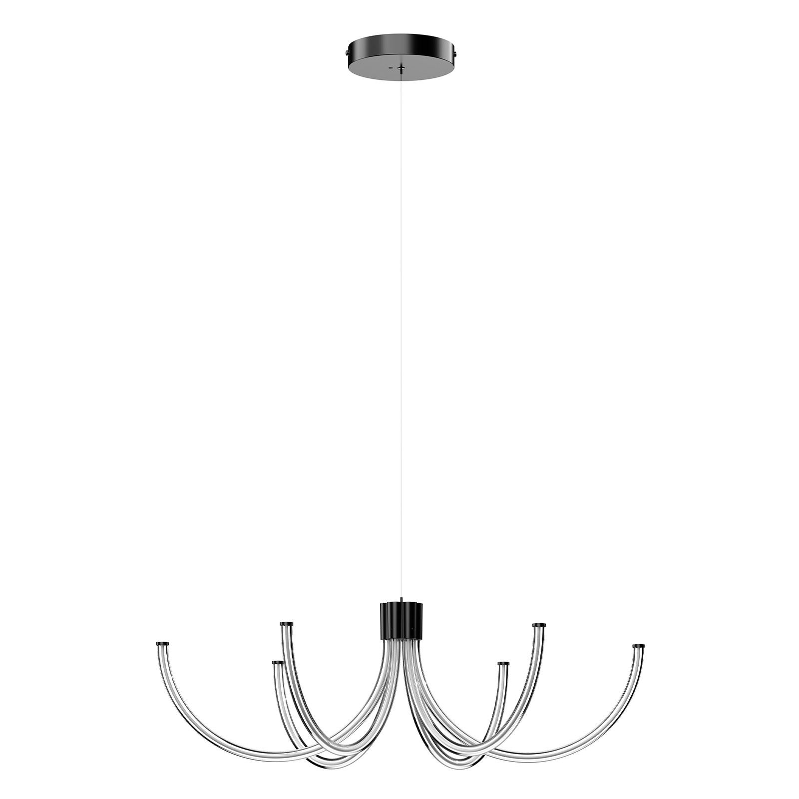 Orchid 26" Sunflower Design Pendant  