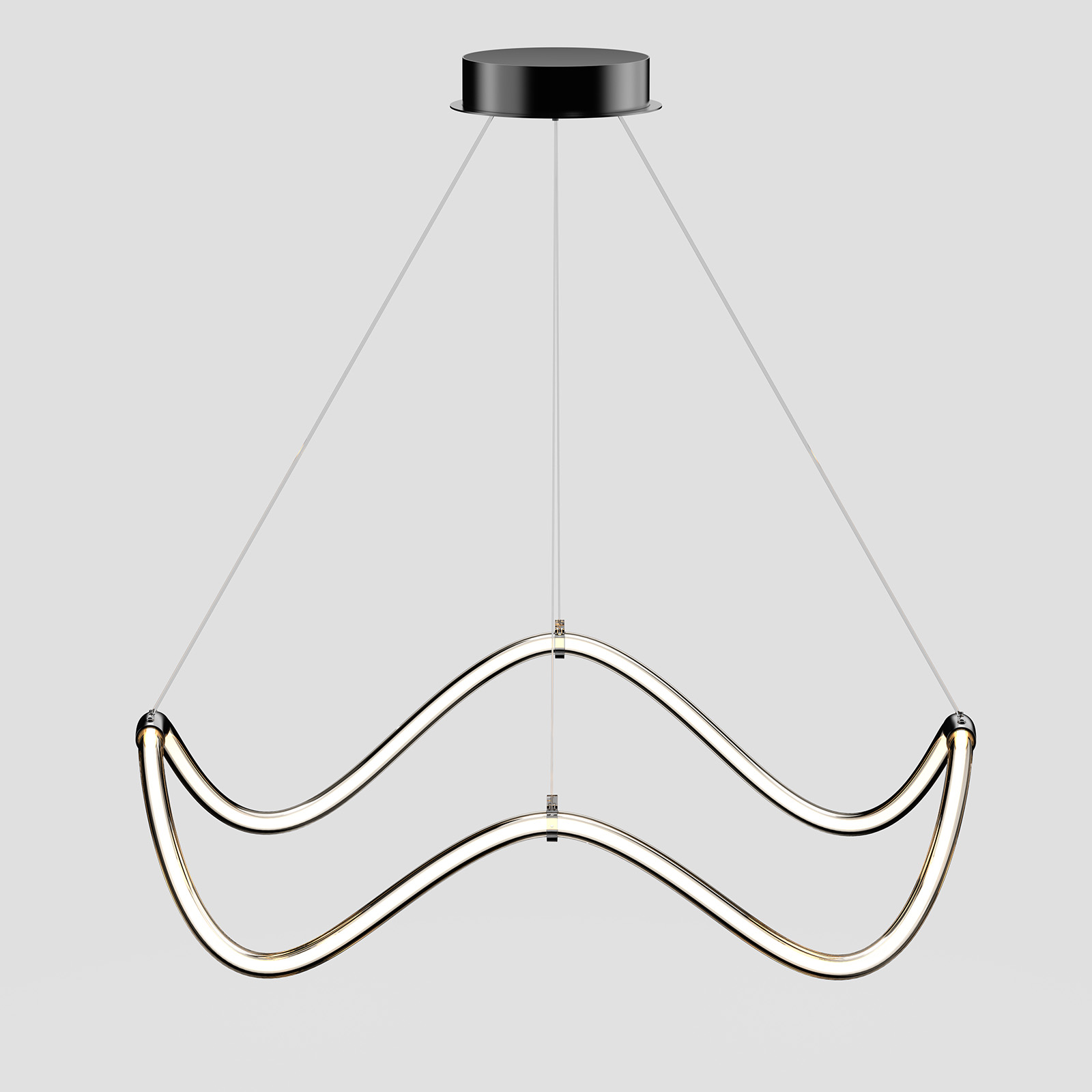 Orchid 42" Crown Design Pendant  