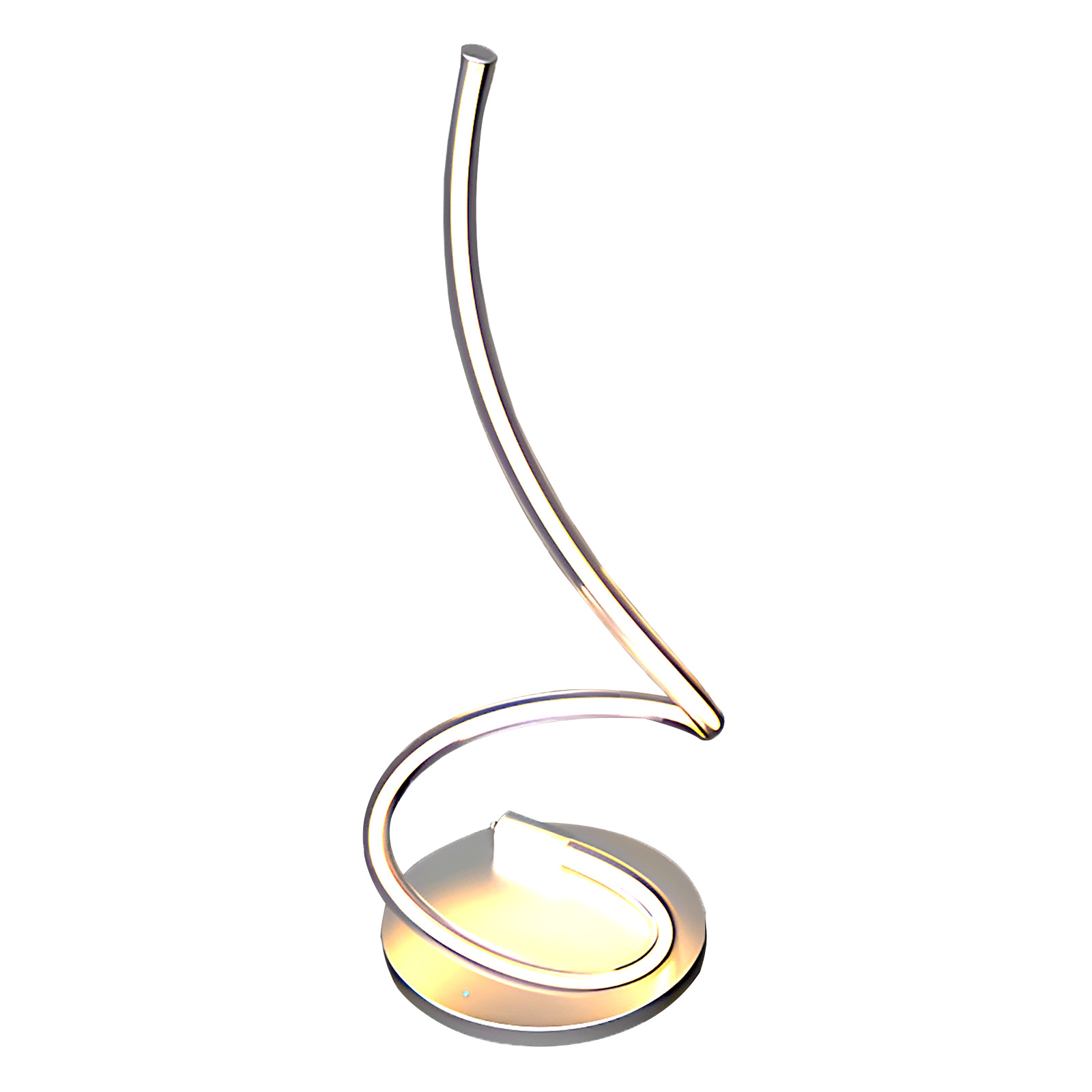 Orchid 18" Spiral tubular design Floor Lamp 