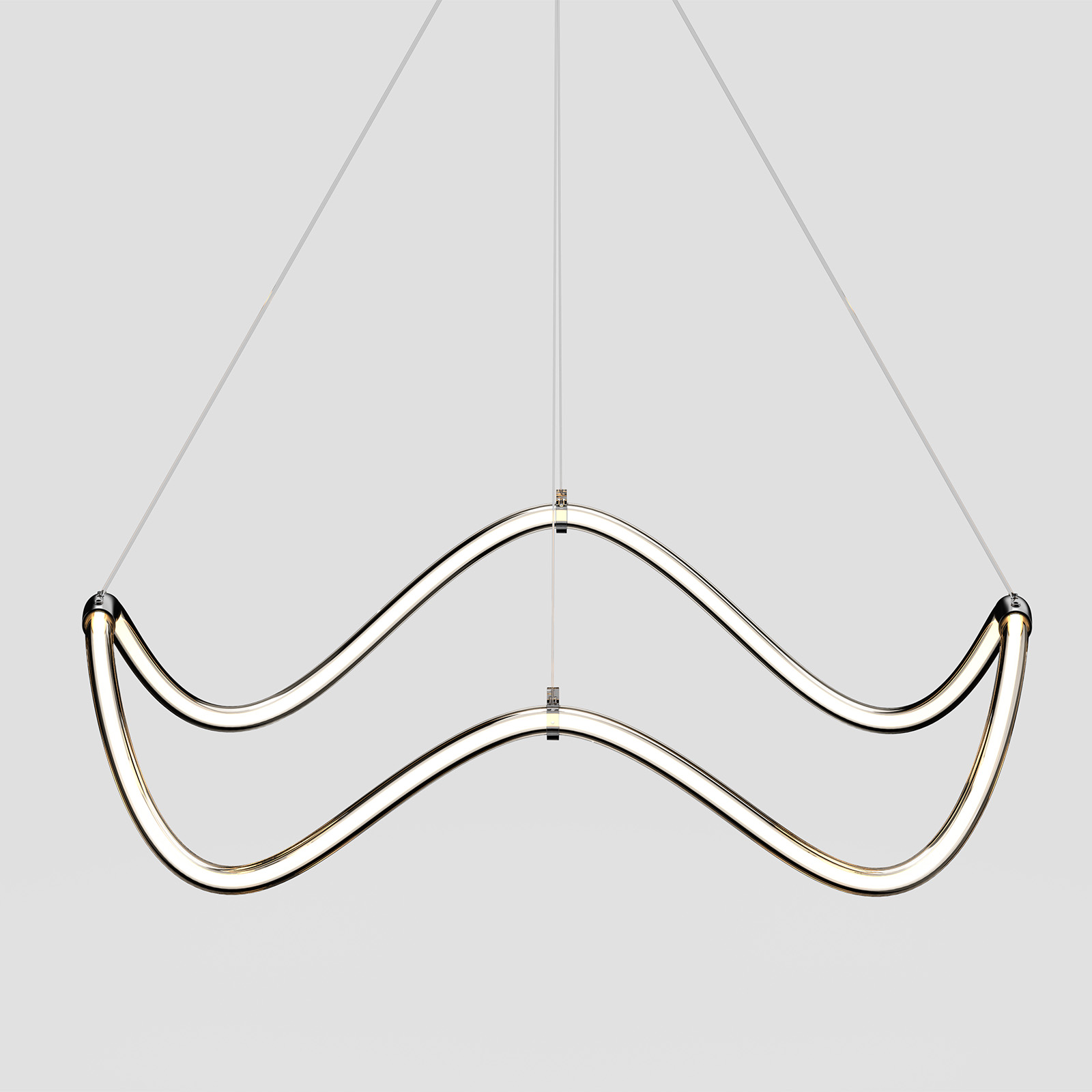 Orchid 42" Crown Design Pendant  