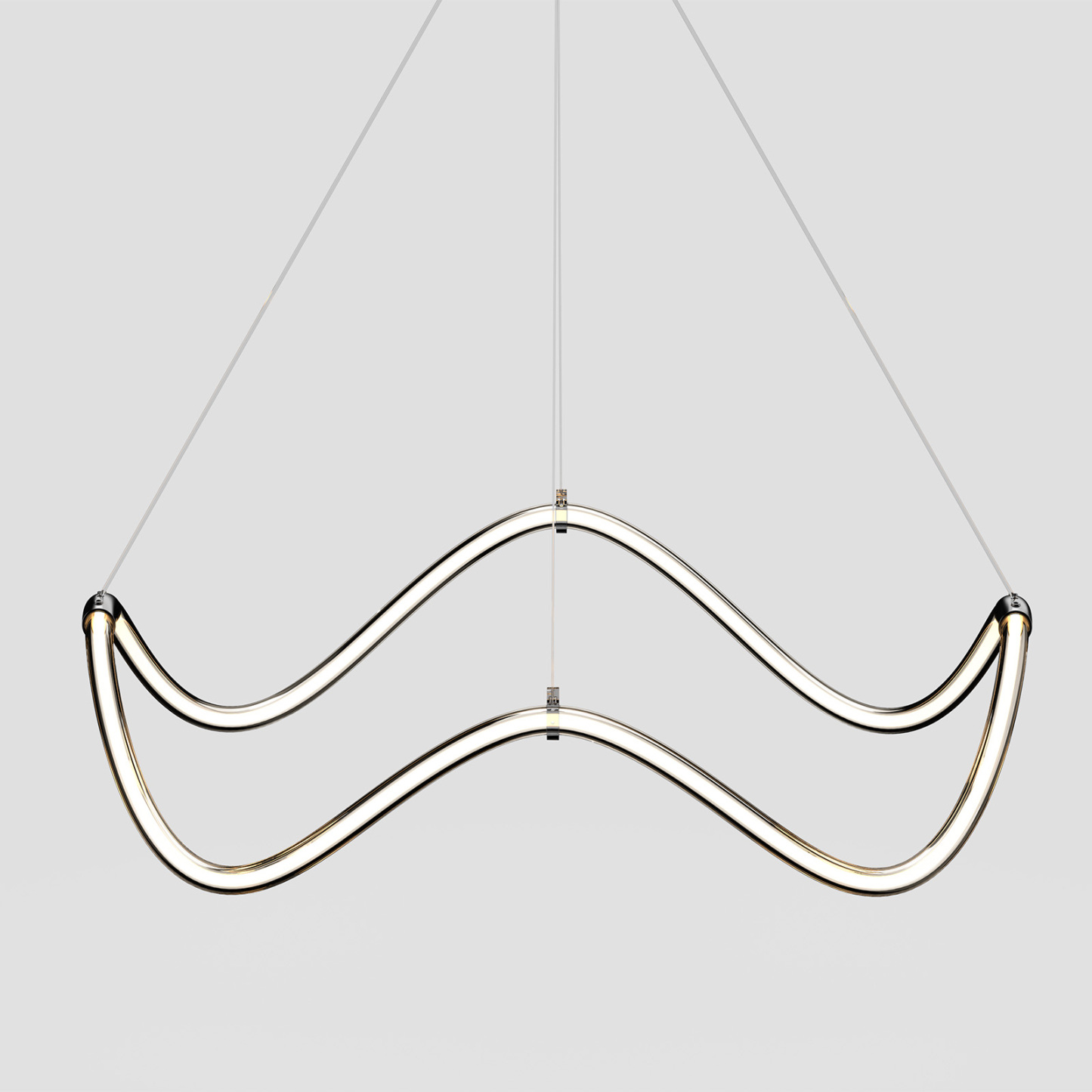 Orchid 42" Crown Design Pendant  