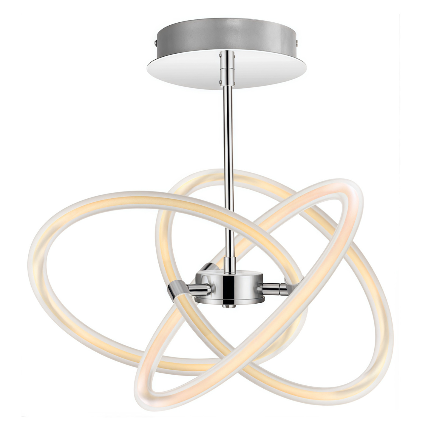 Tara 23" Rose Design Pendant  