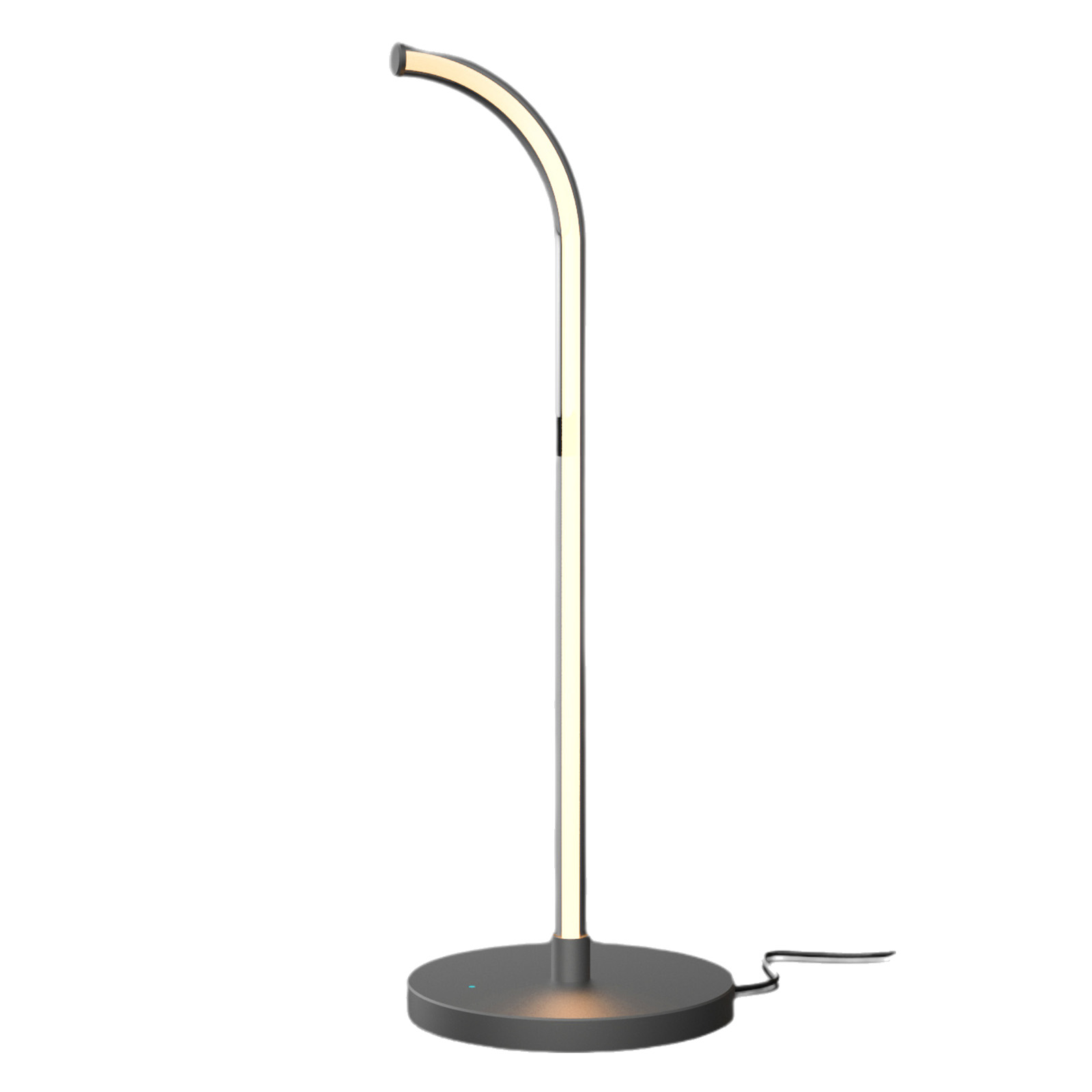 Orchid 17" Curve tubular design table lamp Type A