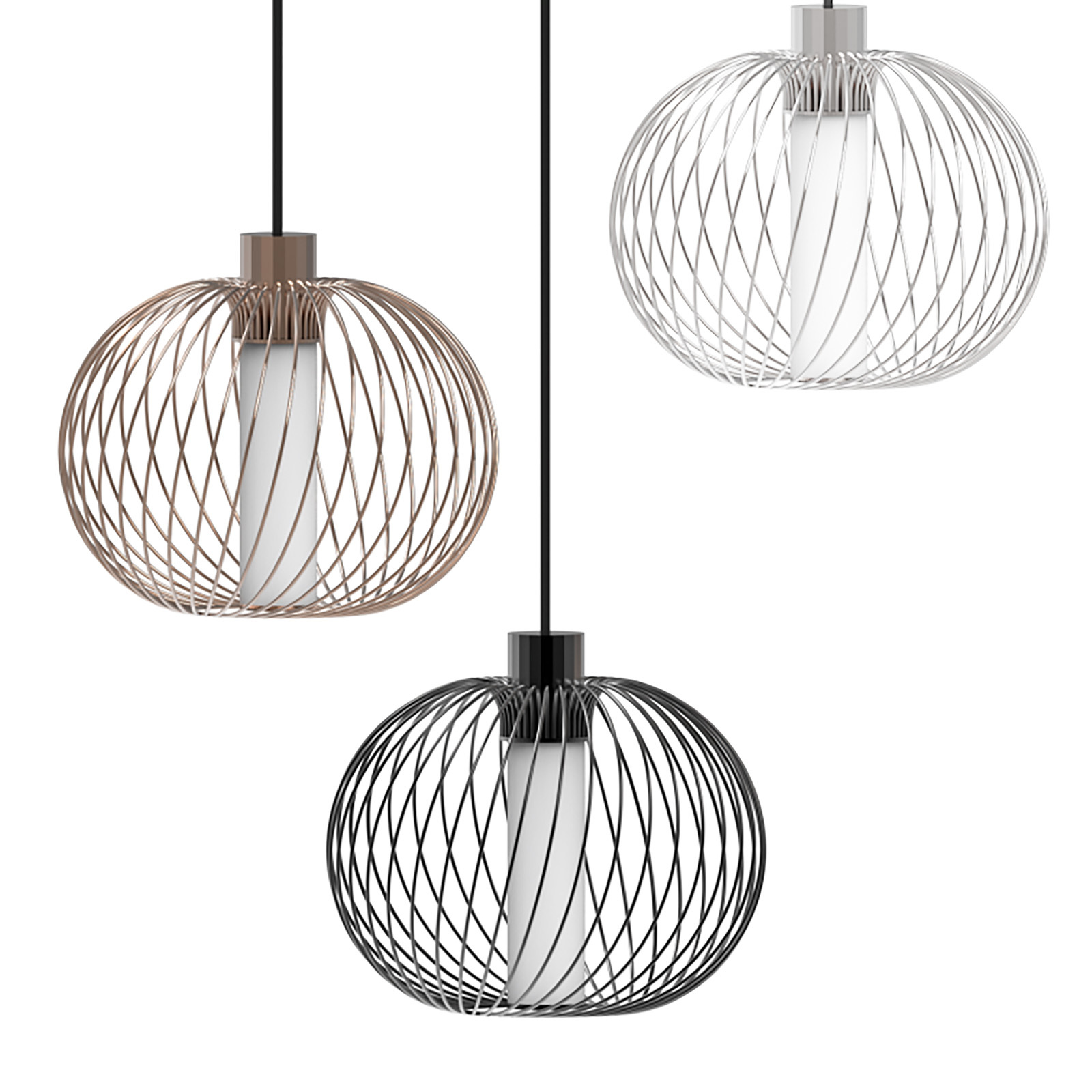  8" Camellia Round Iron with PC tube  