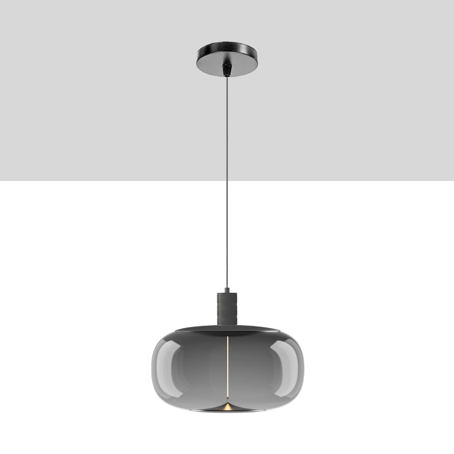 8"  Viola Short Deco Pendant