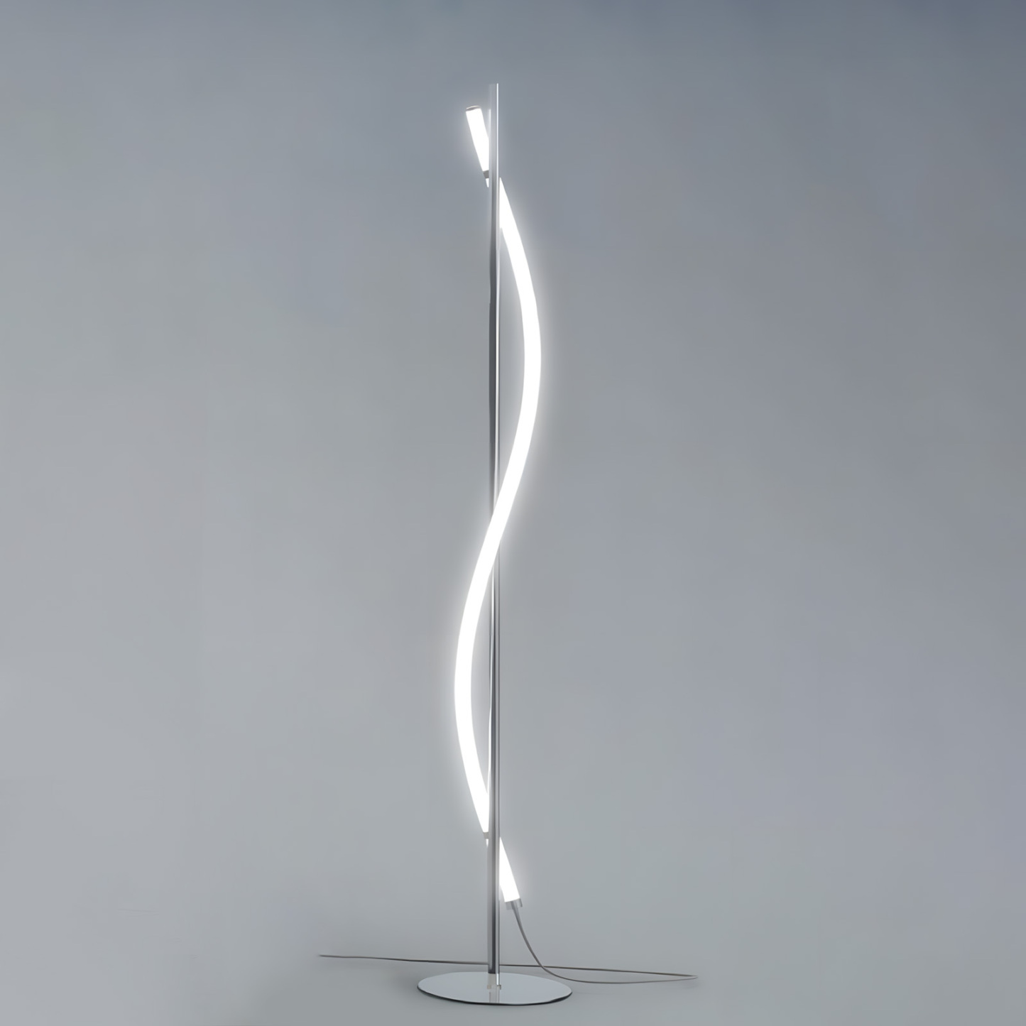 Tara 47" Curve tubular design Floor Lamp 