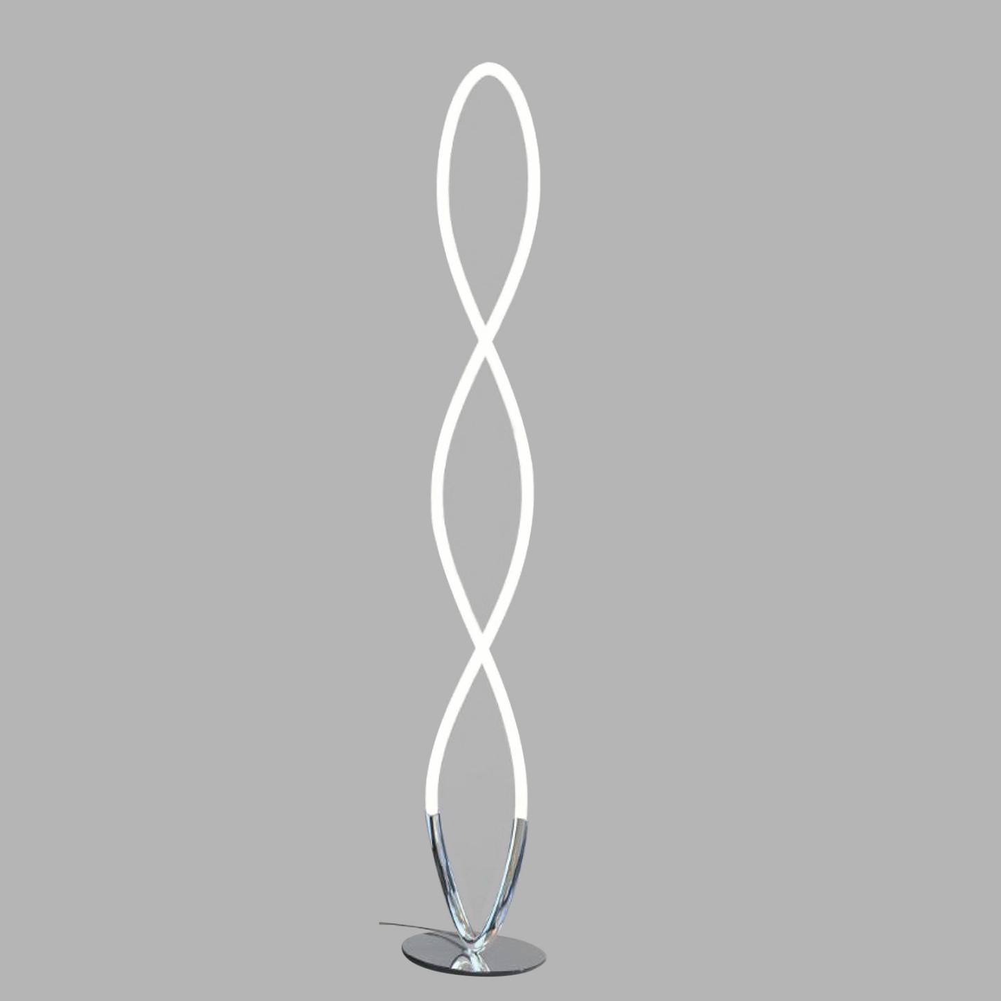 Tara 57" Twist tubular design Floor Lamp 