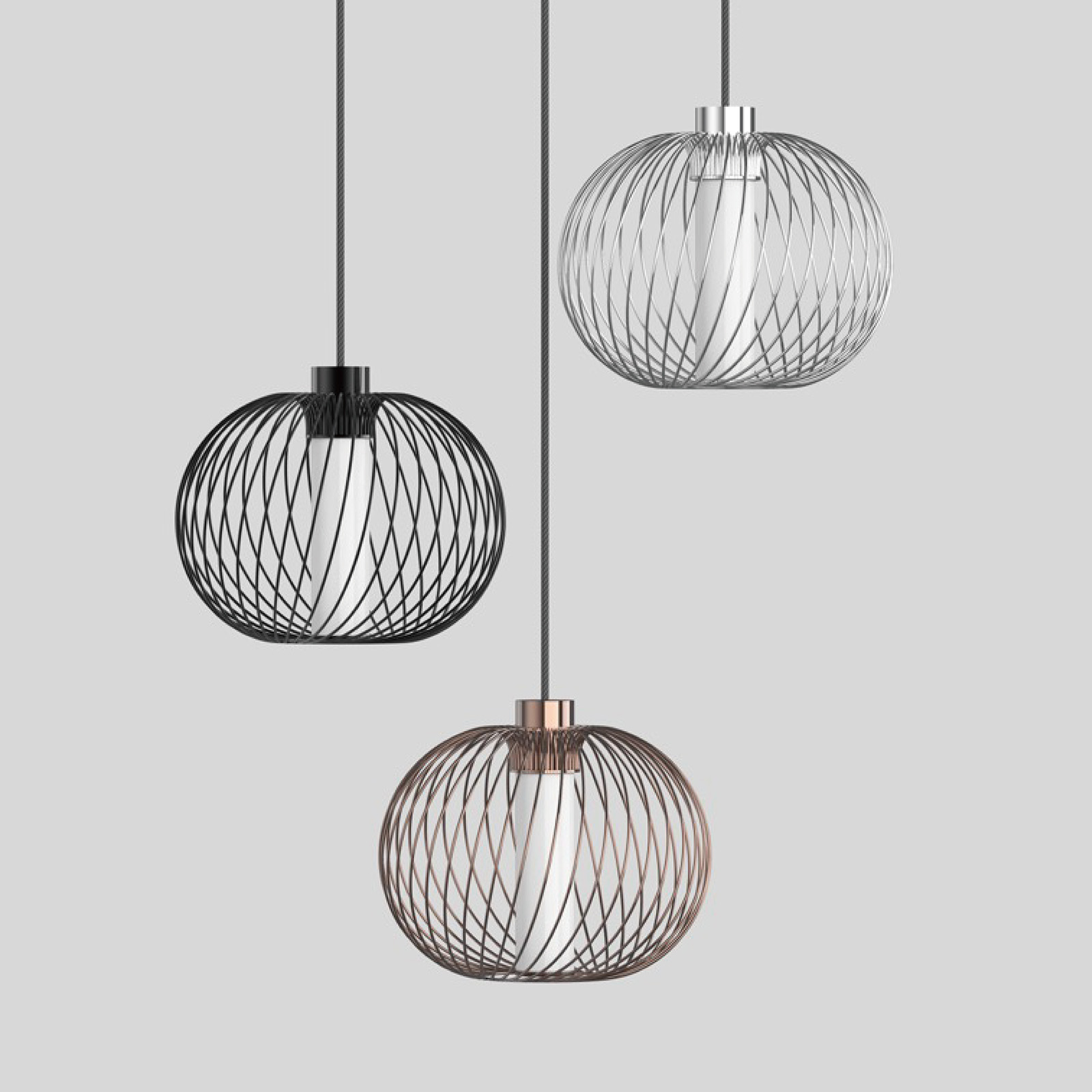  8" Camellia Round Iron with PC tube  