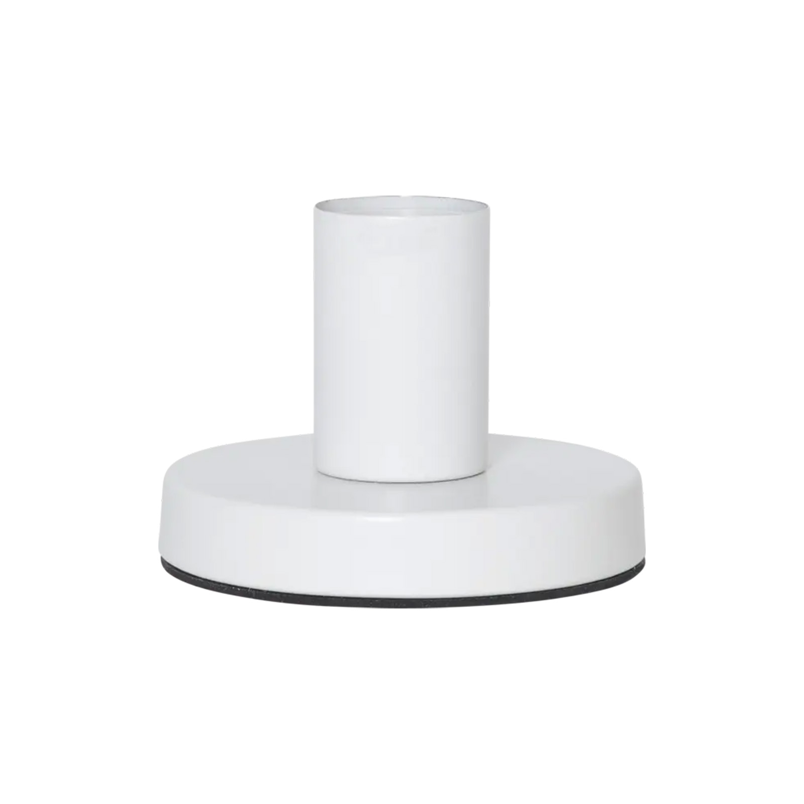 4"X 2" Recycle Metal E27 Socket Base White 