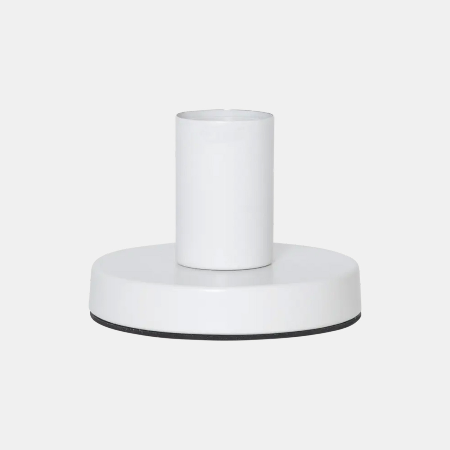 4"X 2" Recycle Metal E27 Socket Base White 