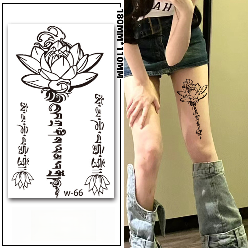 Herbal Plants Long-lasting Waterproof Tattoo Stickers