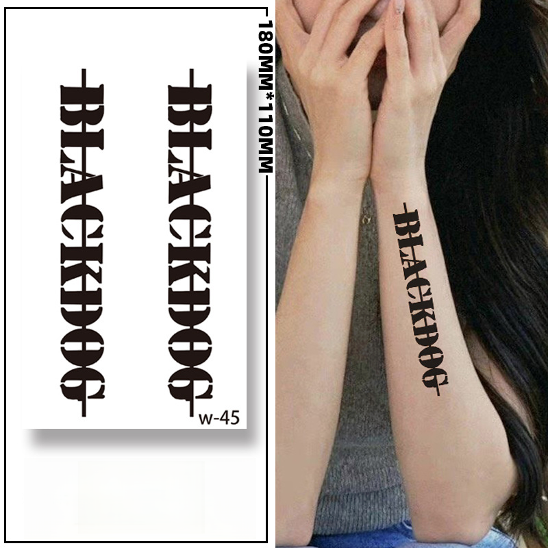 Herbal Plants Long-lasting Waterproof Tattoo Stickers