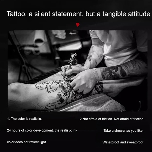 Herbal Plants Long-lasting Waterproof Tattoo Stickers
