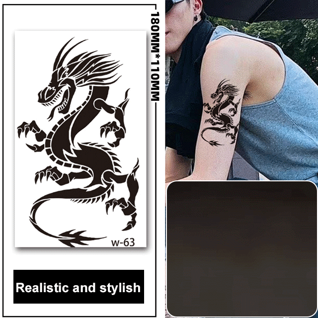 Herbal Plants Long-lasting Waterproof Tattoo Stickers