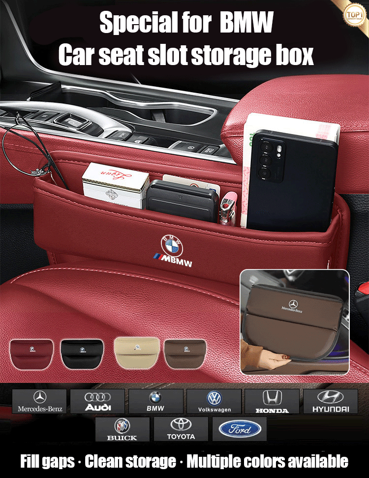 Car Seat Slot Storage Box