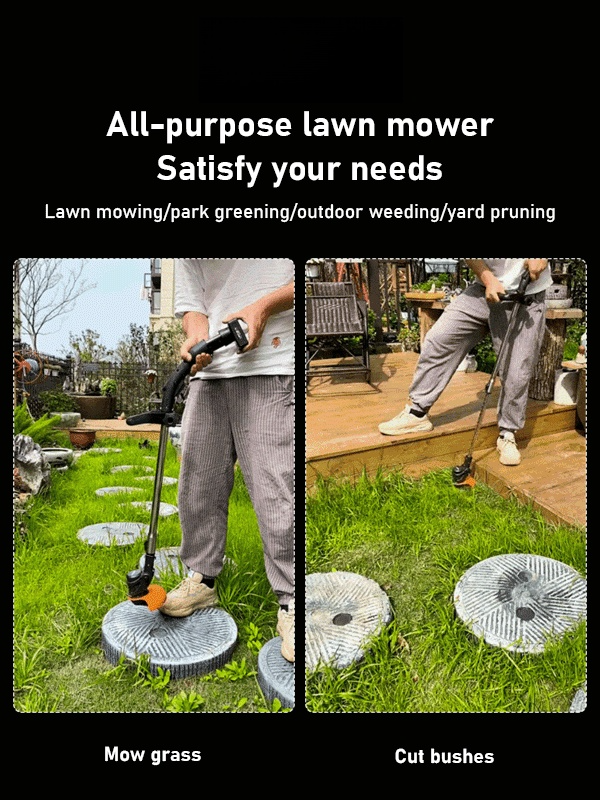 【All Copper Motor】Upgrade Portable Mower