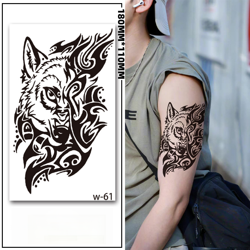 Herbal Plants Long-lasting Waterproof Tattoo Stickers