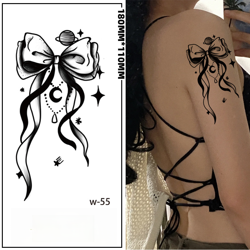 Herbal Plants Long-lasting Waterproof Tattoo Stickers