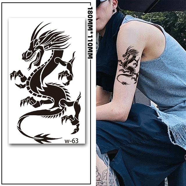 Herbal Plants Long-lasting Waterproof Tattoo Stickers