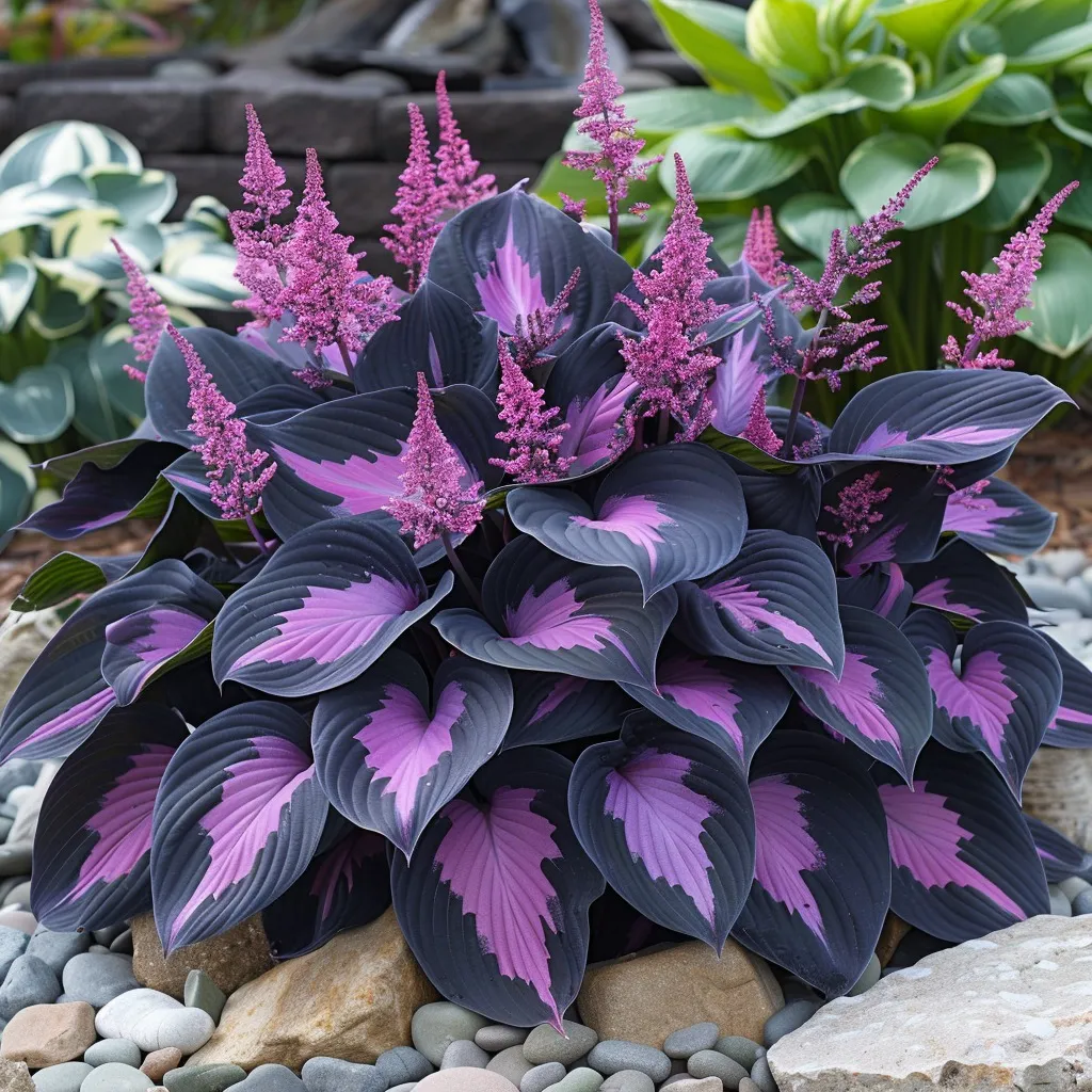 The Enchanting Hosta - Purple and Pink