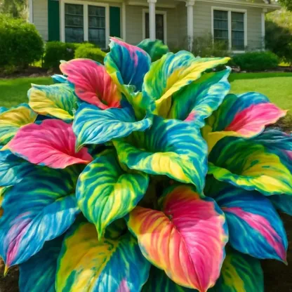 🌿 Rainbow Rare Hosta Flower Seeds