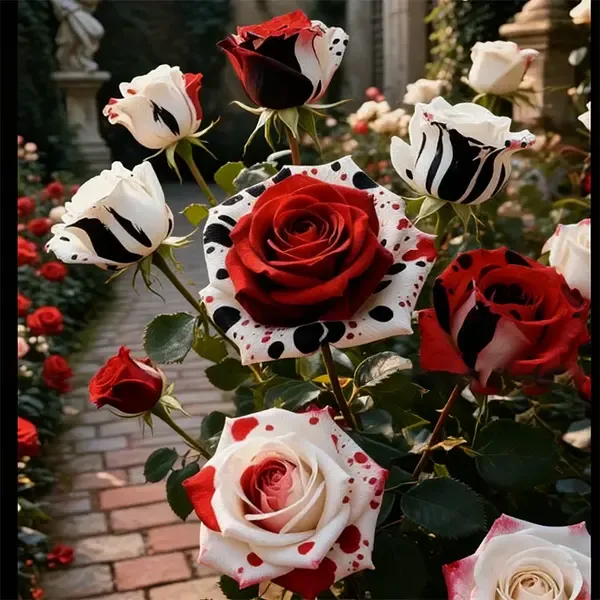 Scottish Green Rose-I only love you