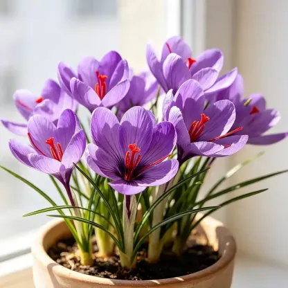 🌹Saffron Bulbs—Gold in the Flower