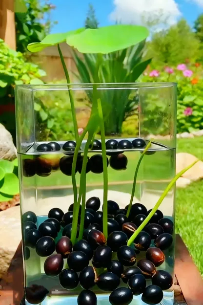 🌌💜 Shadow Essence Lotus – A Rare Beauty for Your Garden 🌸