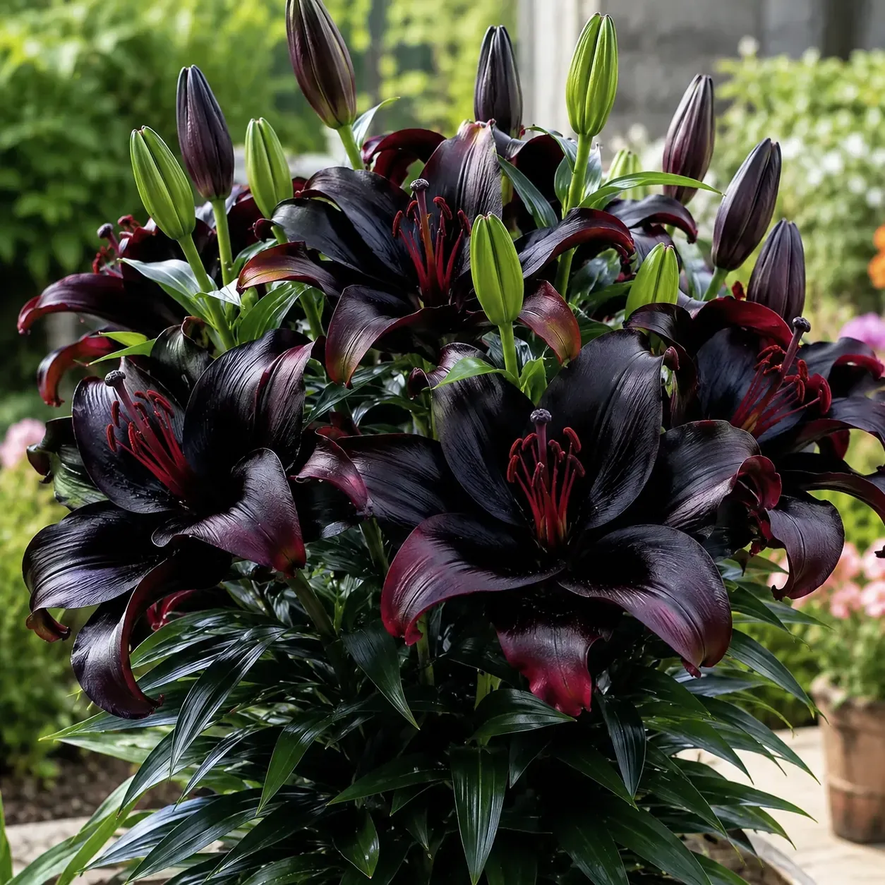 Black Magic Lily🌺Perfume Lily Bulbs—Fresh and Sweet